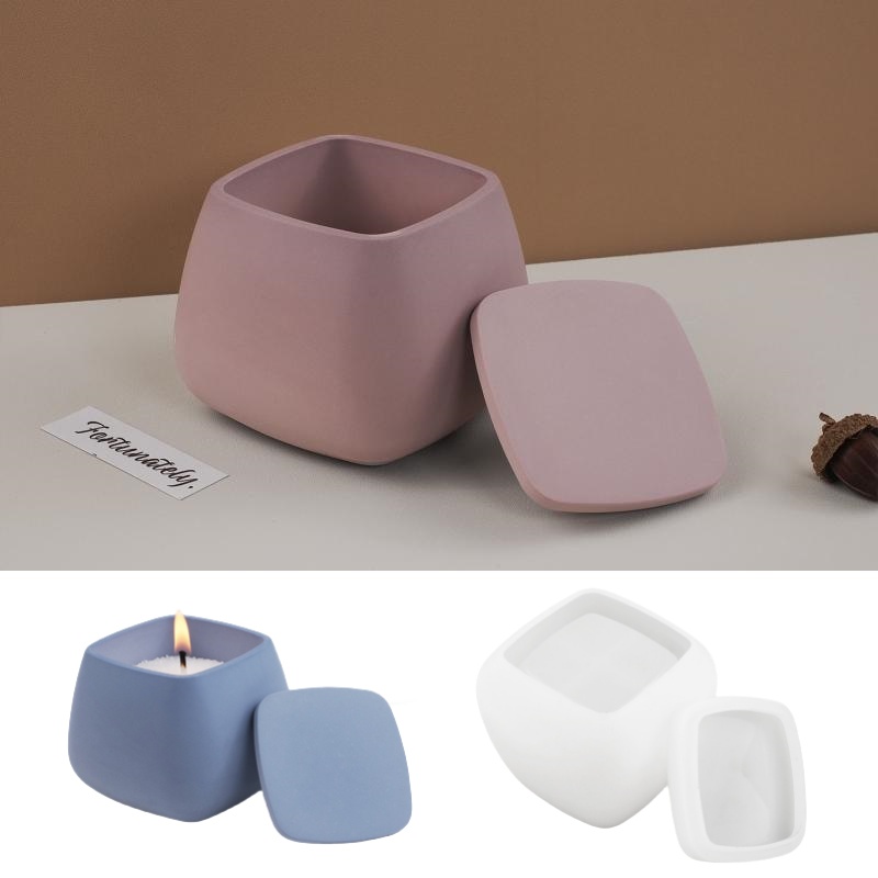 Candle Making Tools - 1 مجموعة مربع صندوق تخزين الأشعة