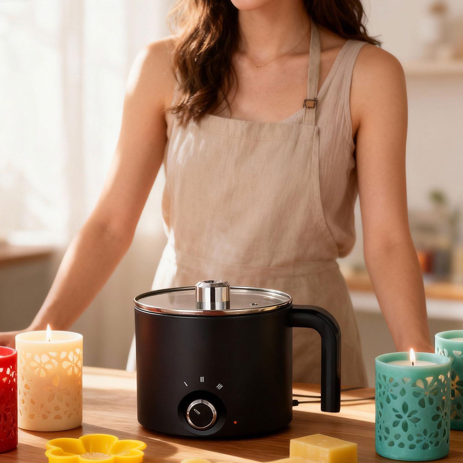 جهاز إذابة الشمع الكهربائي سعة - مراجعة Candle Making Machine وسعره