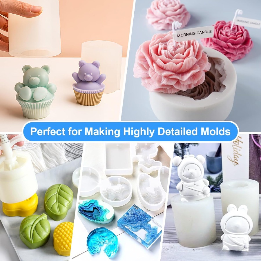 طقم صنع قوالب السيليكون، سائل  - مراجعة Candle Making Tools وسعره